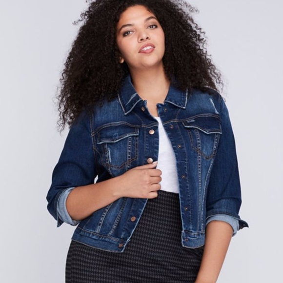 Lane Bryant Jackets & Blazers - Lane Bryant Blue Denim Jean Jacket